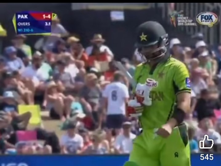 ziwistic's tweet photo. @geonews_urdu  
 I just want to ask ahmad shahzad that these 2 pictures are from 2 different ODI WorldCups.
How he sit on the tv and speak ill of Misbah, Babar, Rizwan, and other players technique and skill.
AUDACITY !!!
#HarnaManaHai
#GeoNews https://t.co/DgIJwov6Qn