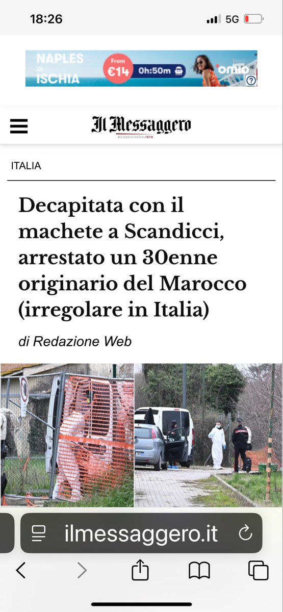Una notizia terribile. Che sembra non fare clamore.