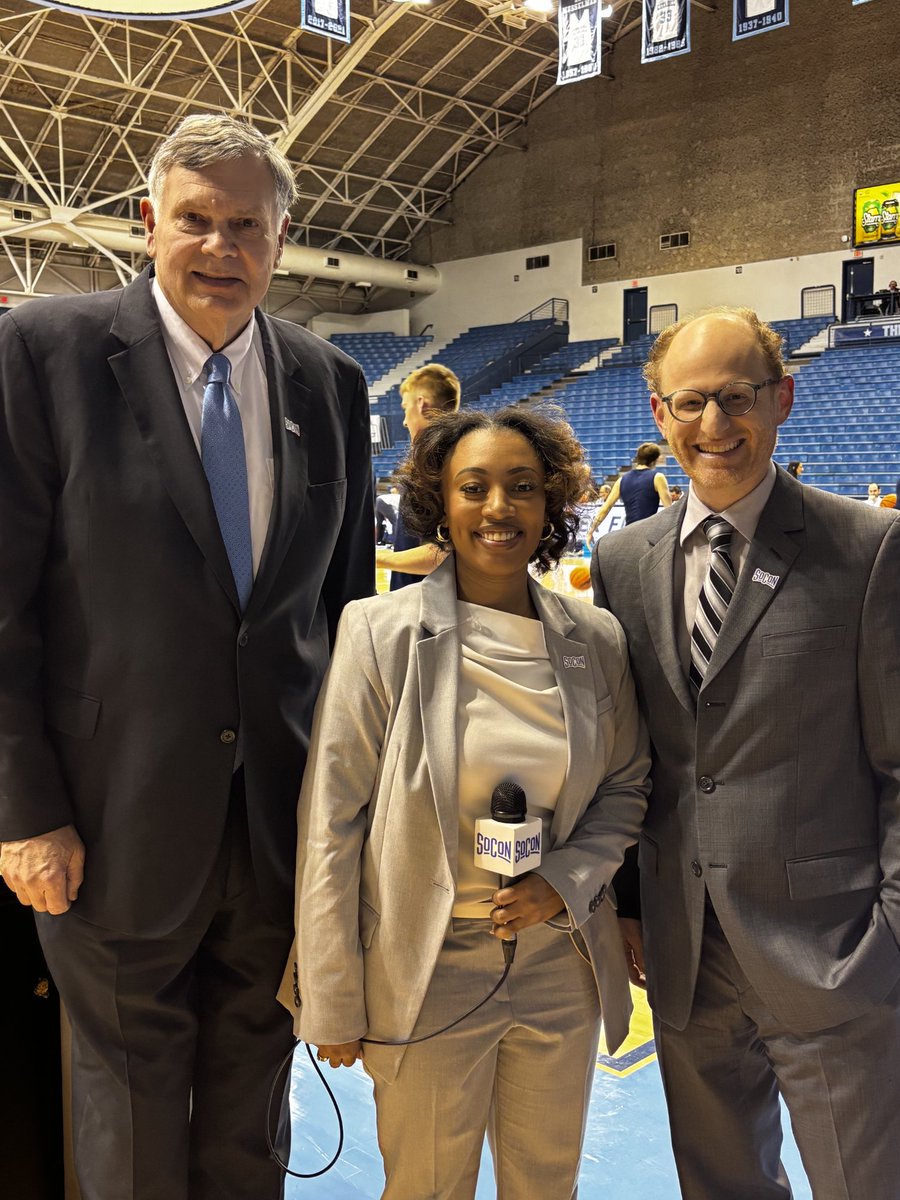 friedman_dave's tweet photo. Richard Johnson recruited Ed Conroy to @CitadelSports. Today he joins me and @LaJai_Reed for @GoMocs visit to Charleston on @SoConSports on @SCETV. Join us for tipoff at 1pm https://t.co/p3rYbj5o9Y