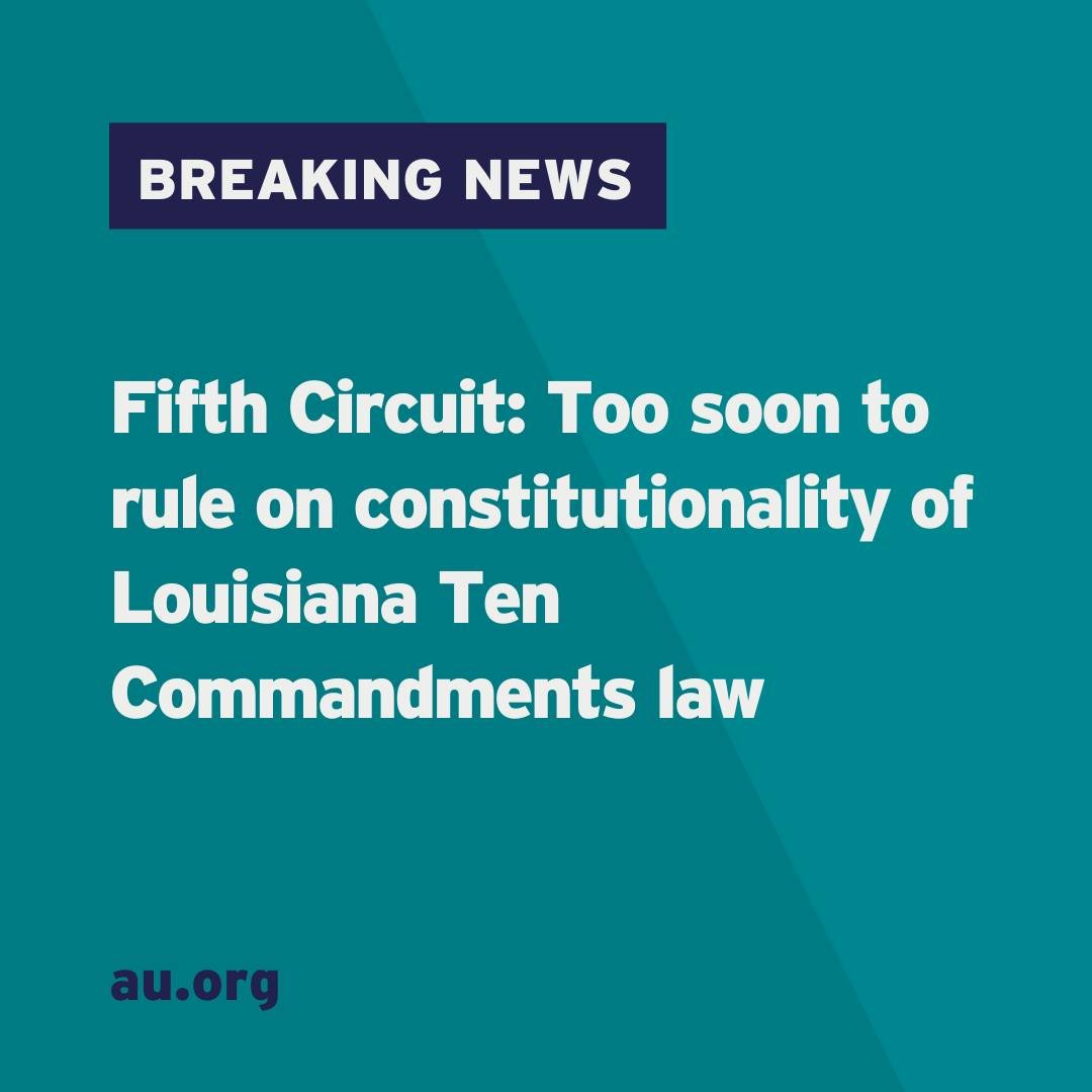 Americans United Greater Houston Chapter tweet media