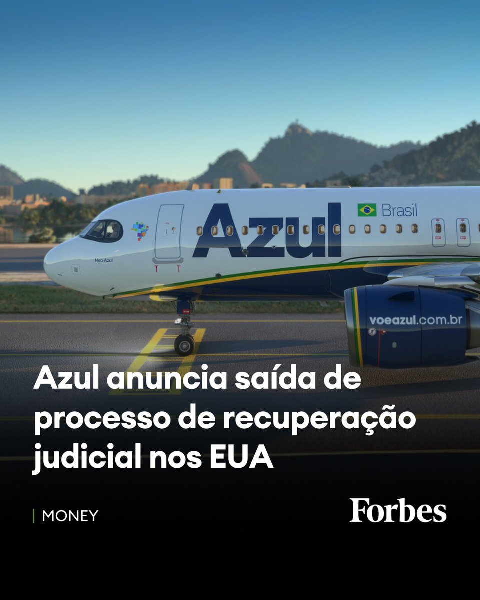 ForbesBR's tweet image. Companhia aérea afirma que está com balanço patrimonial "significativamente fortalecido", após reduzir sua dívida em cerca de US$ 1,1 bilhão

Leia mais em: forbes.com.br/forbes-money/2…

(Fotos: Getty Images)

#Azul #RecuperaçãoJudicial #AviaçãoBrasileira #MercadoAéreo