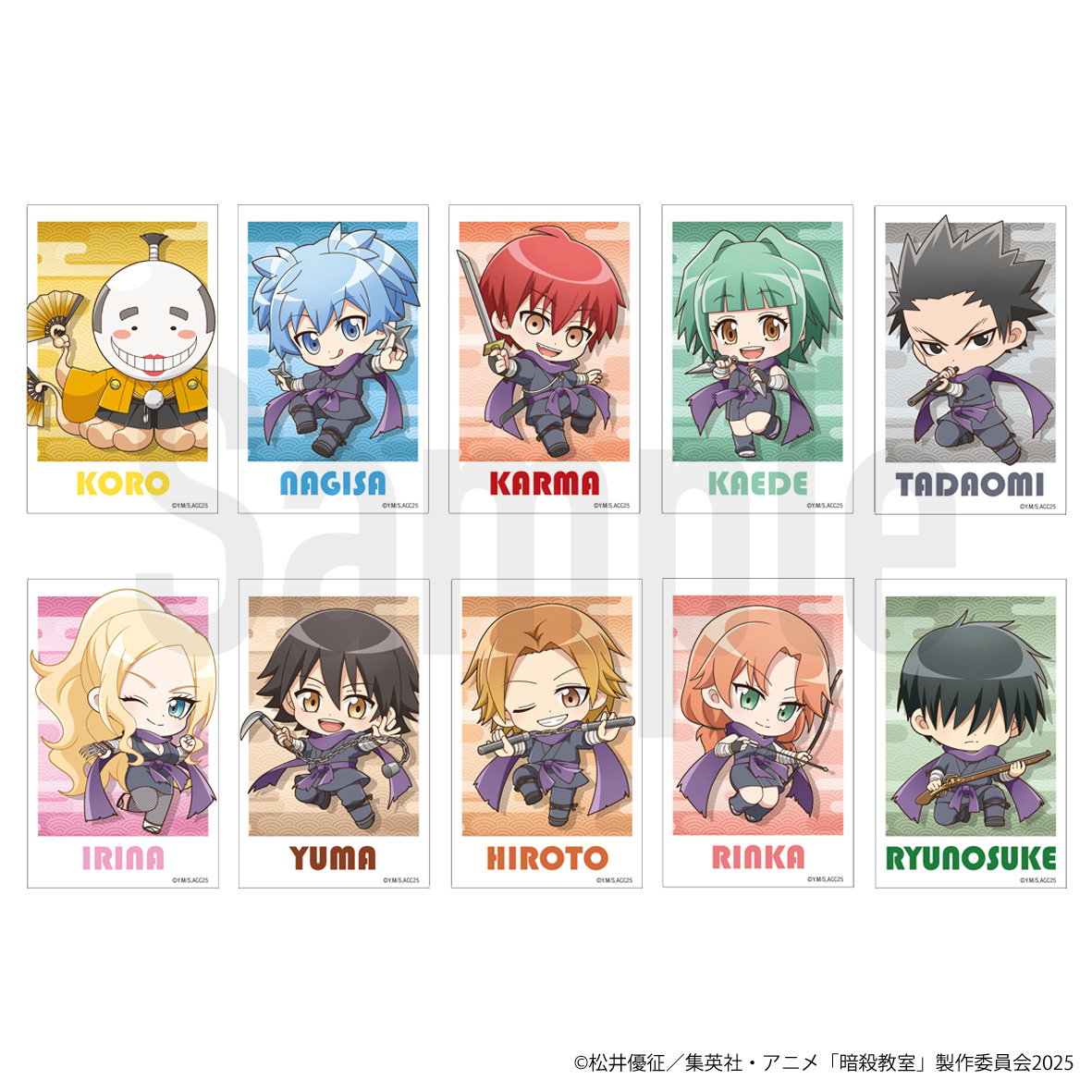 暗殺教室 新グッズ 本日予約最終日‼️ ＼ 新グッズが登場しました