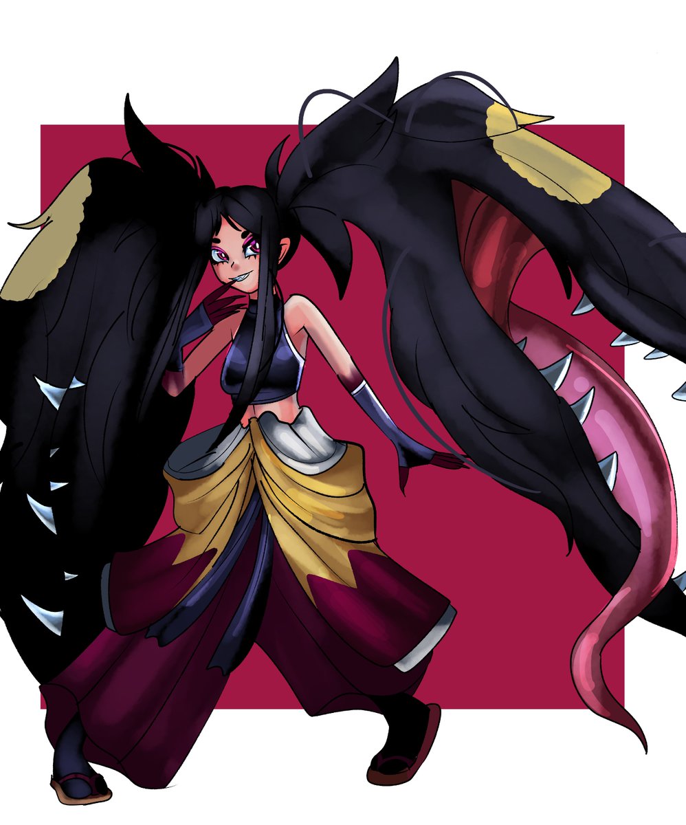 Mega Mawile Gijinka 
The sequel some people were asking for

#pokemon #Gijinka #fanart #artwork