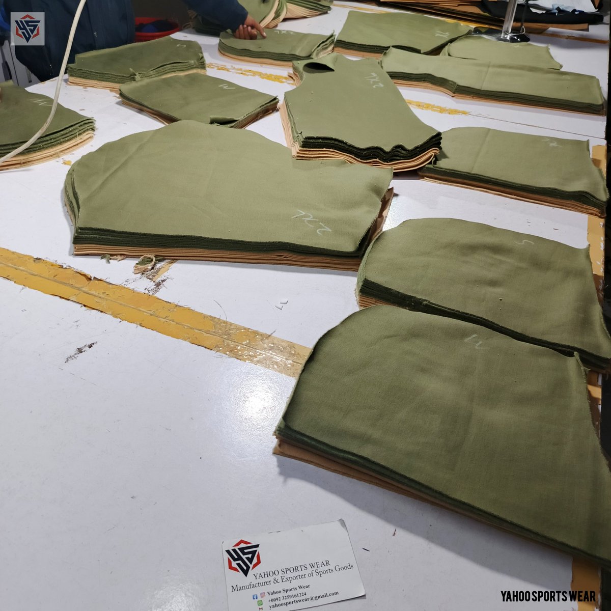 yahoo_wears's tweet photo. โ๏ธ๐งต precision in every cut! premium olive 320+ gsm fabric combined with bold orange panel carefully measured and cut for flawless fitting from xs to 6xl.
๐ fabric: 320+ gsm premium olive
๐ sizes: xs to 6xl
#fabriccutting #garmentproduction #premiumfabric #customsizes https://t.co/z0QIXV2a6E
