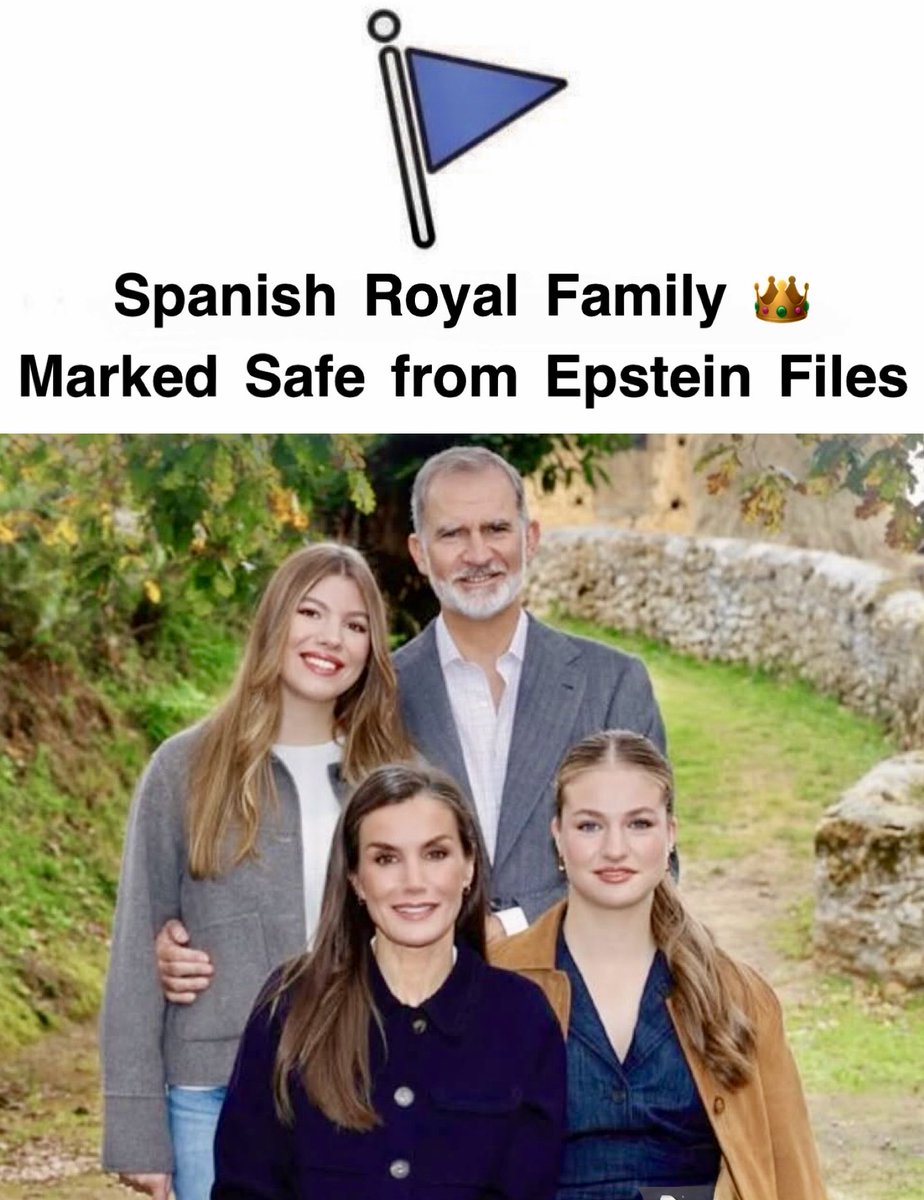 It’s not just a matter of easy irony

European Monarchies are shaking under the weight of the Epstein files

An international scandal bigger and deeper than anything before

Those who stayed out of it have every reason to hold their heads high! 👑