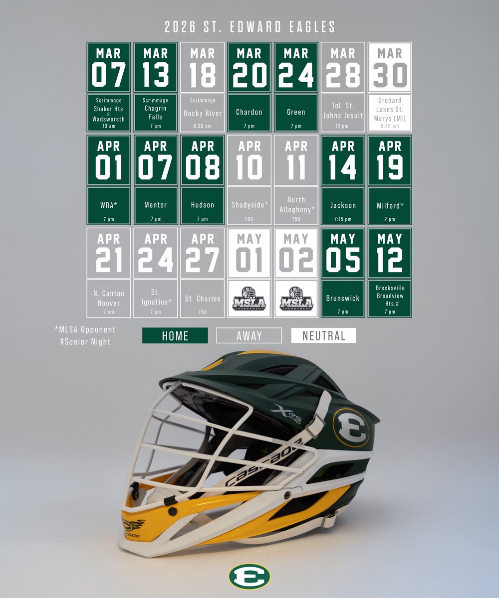 St. Edward Lacrosse tweet media