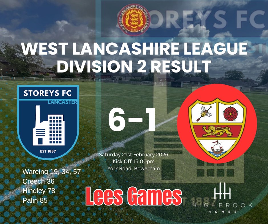 Storeys of Lancaster FC tweet media