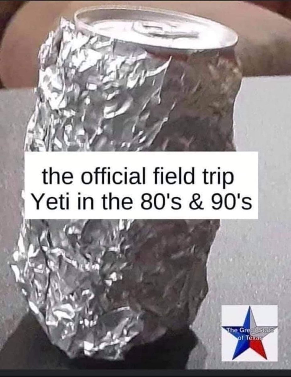 When I found this one I laughed so hard! 
This is exactly how my Mom would wrap a can for a field trip! LOL 

#memes #memesdaily #memesfunny #GenX