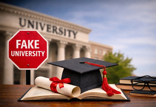 🚨 BREAKING: UGC declares 32 universities fake across India, Delhi tops the list with 12 fake universities... Two from Kerala!

Andhra Pradesh
⚠️Christ New Testament Deemed University, Guntur
⚠️Bible Open University of India, Visakhapatnam

Arunachal Pradesh
⚠️Indian Institute of