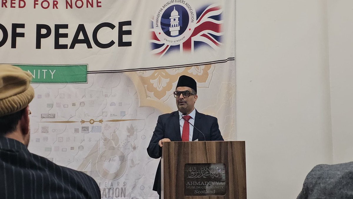 Ahmadiyya Muslim Elders Association Glasgow tweet media