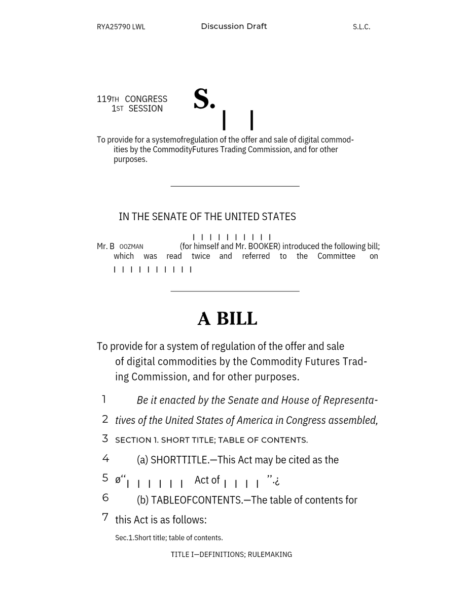 Please press like and repost so US Congress can pass the clarity act asap.. 📃 🗳 

<a href="/SenatorTimScott/">Senator Tim Scott</a> <a href="/POTUS/">President Donald J. Trump</a> <a href="/WhiteHouse/">The White House</a> 🇺🇸