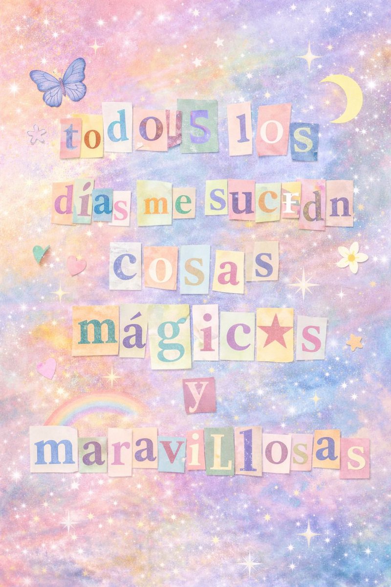 Si lo crees lo creas 💓