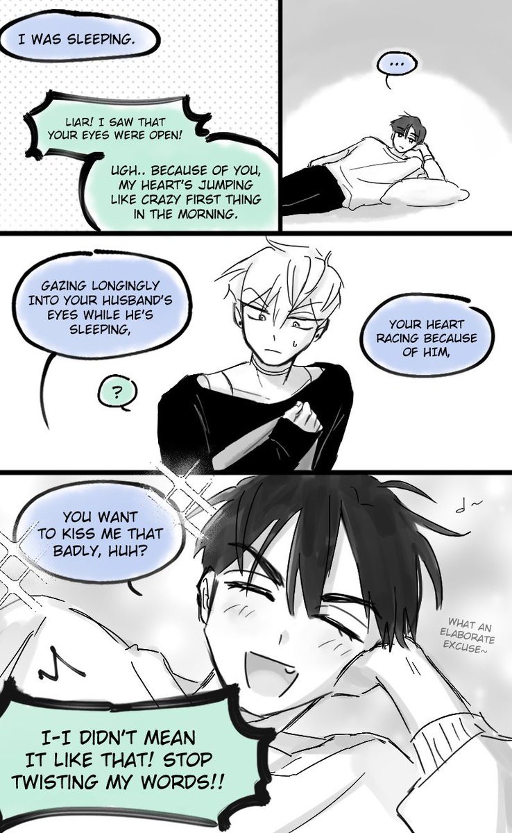 ivan’s sleeping habit (married edition)

#ivantill