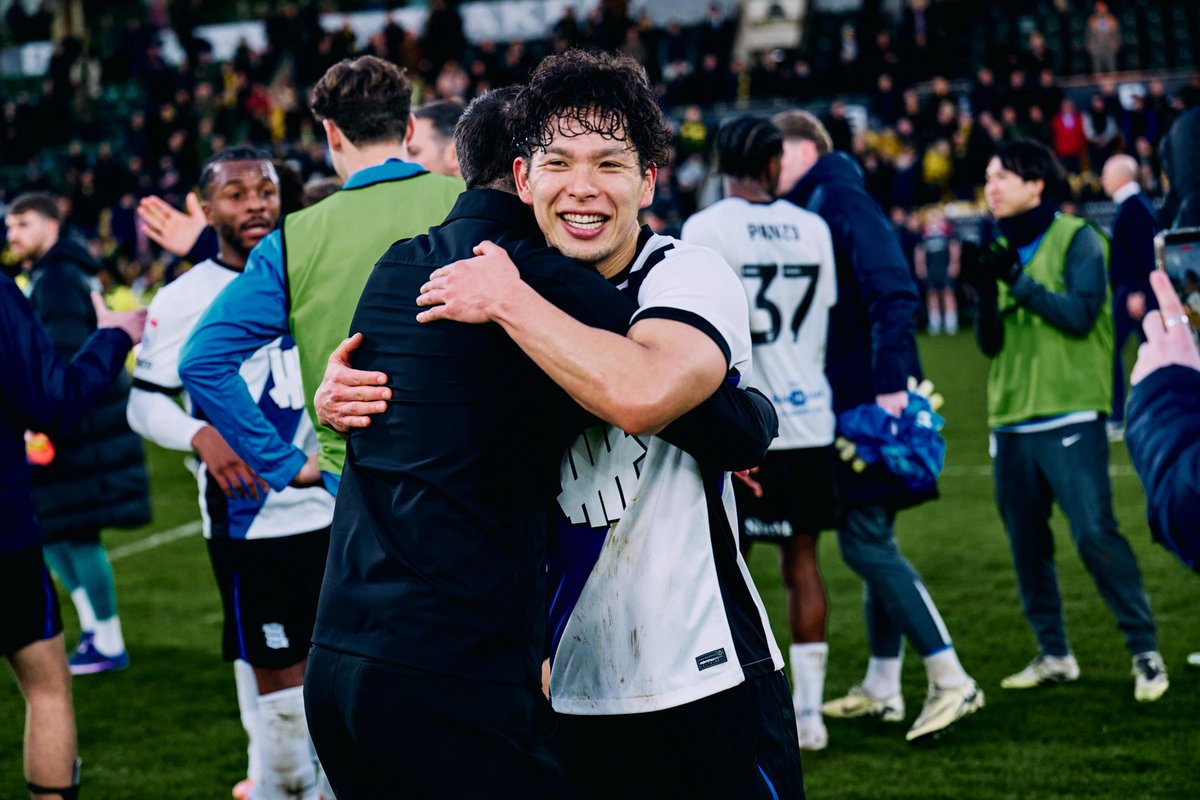 First win at Norwich in 24 years.

STATEMENT. ✊