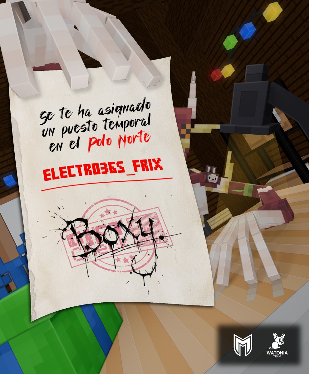 Boxy ya le dejó su encargo 🧾

#045 <a href="/Electro365_Frix/">Electro365</a>