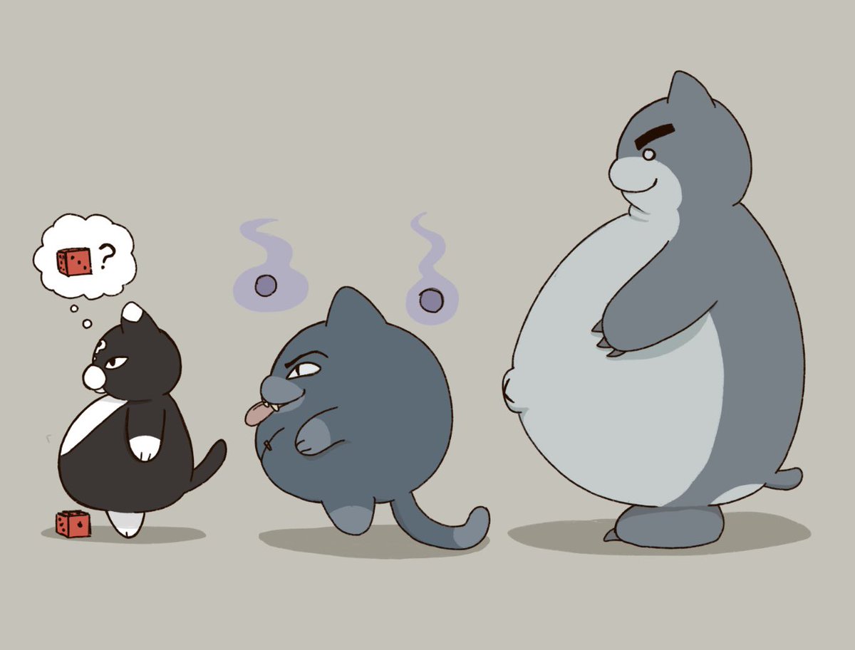 big and round line up #mewgenics