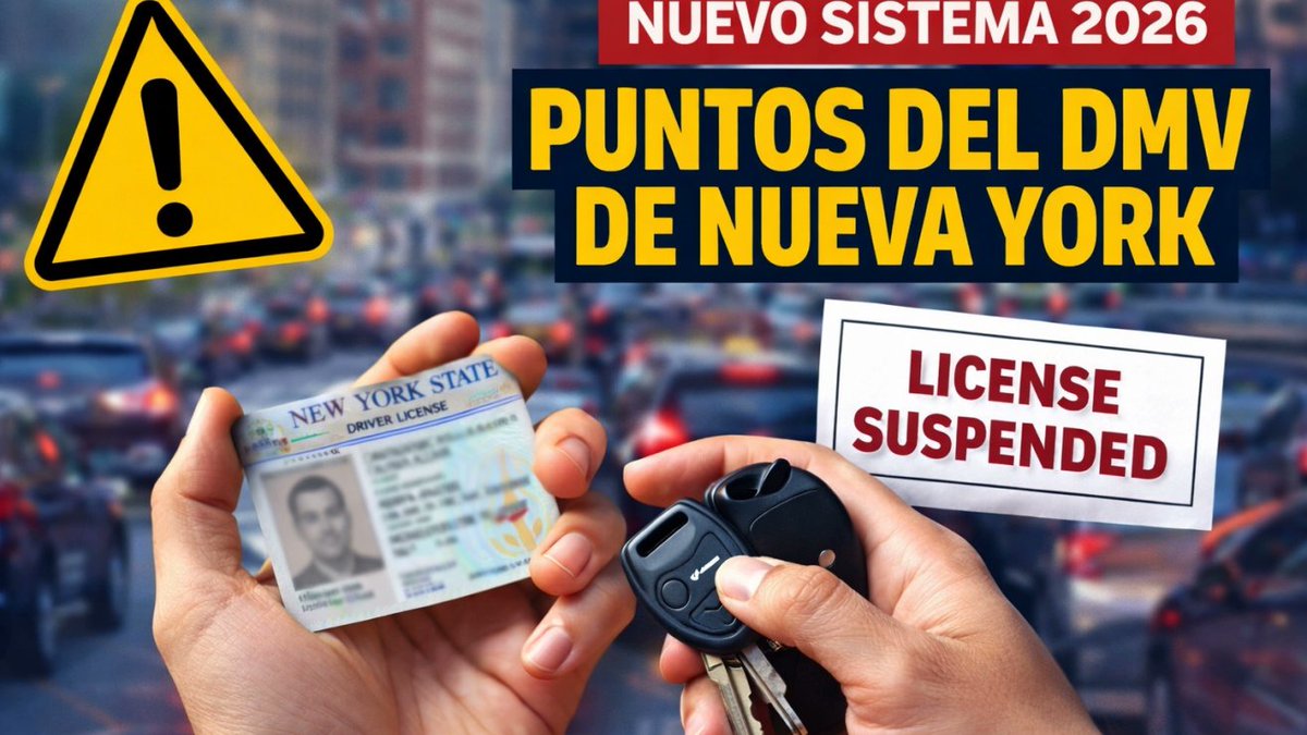 12 claves para entender el nuevo sistema de puntos del DMV de Nueva York en 2026 listinusa.net/2026/02/21/12-…