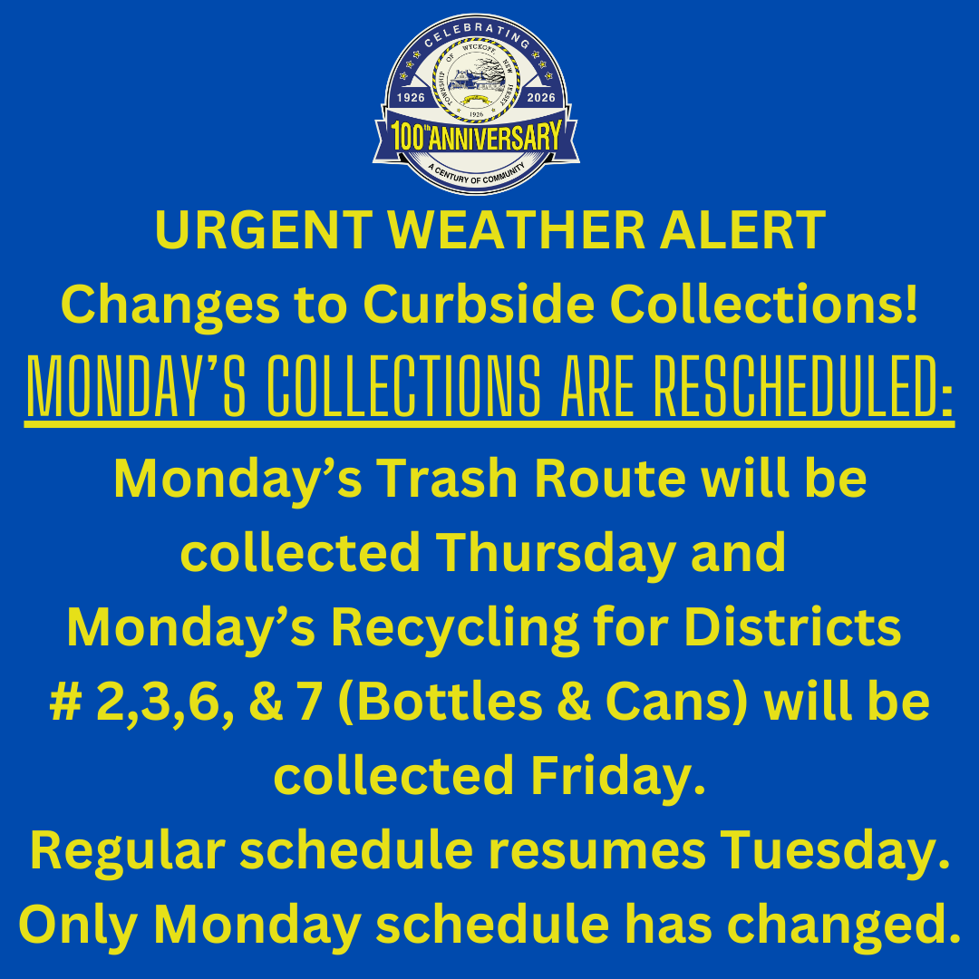 Gaeta has already notified the Township that they have closed for Monday in anticipation of the storm headed our way. Monday's collections have been rescheduled . Monday trash route will be collected on Thursday &amp; Monday recycling route will be collected on Friday.