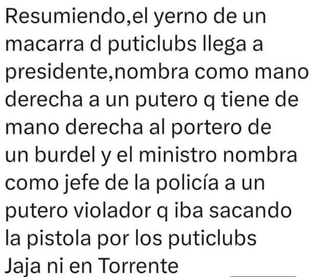 Ni Santiago Segura lo hubiera hecho mejor. 🤣🤣🤣🤣🤣🤣🤣🤣