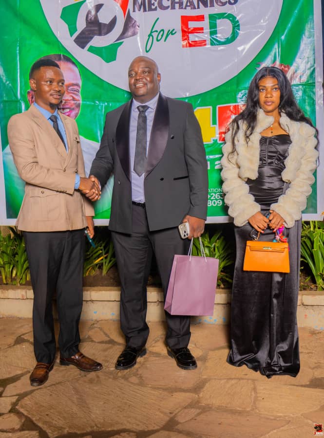 Cdevoyage's tweet photo. Yesterday, I had the honor of attending the Mechanics4ED Vision 2030 Dinner at Rainbow Towers on behalf of His Excellency President E.D. Mnangagwa.  

The dinner brought together mechanics from all ten provinces, symbolizing the unity and collective strength of our nation’s skilled workforce.  

In my address, I rallied the group to stand firmly behind President Mnangagwa’s vision of transforming Zimbabwe into an upper-middle-income society by 2030. I emphasized the critical role mechanics and artisans play in driving industrial growth, innovation, and self-reliance.  

I highlighted that Vision 2030 is not just a government blueprint, but a shared national mission that requires dedication, discipline, and collaboration across all sectors. The mechanics pledged their commitment to contribute towards modernization, job creation, and sustainable development in line with the President’s call for inclusive prosperity.  

Together, we reaffirmed that with unity of purpose and hard work, Zimbabwe will achieve its rightful place as a strong, resilient, and prosperous nation.