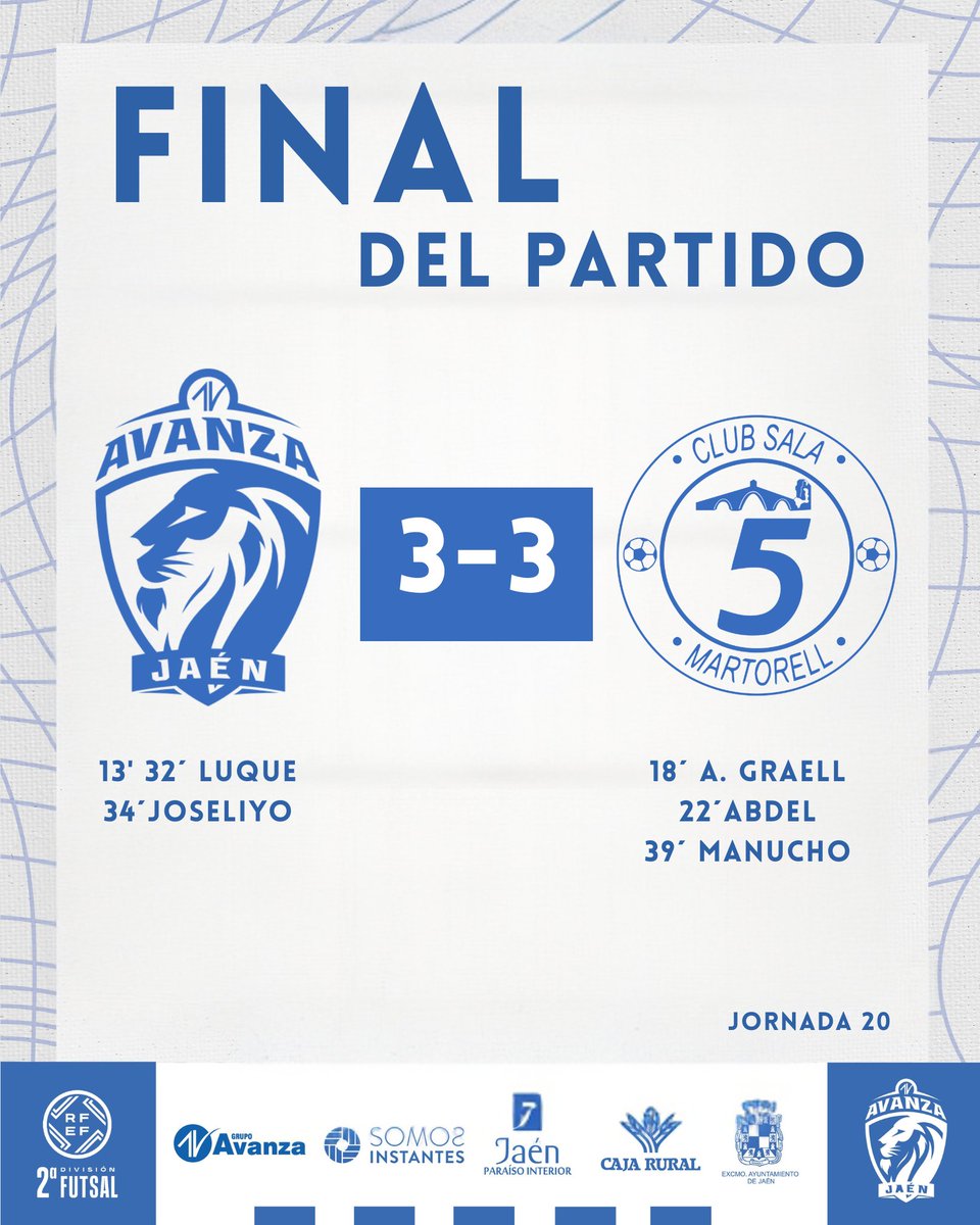 Avanza Jaén Paraíso Interior FS tweet media