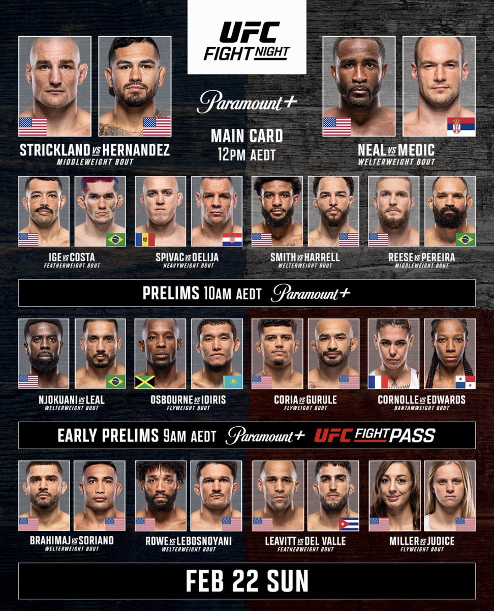 MMAMOMENTS1's tweet photo. What more do you want on a Saturday night?👀🔥

Violence followed by more violence..

Bring it on👊🏼

#CW200 | #UFC | #WOWFC https://t.co/RBCevjGetT