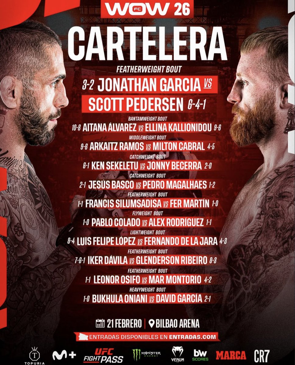 MMAMOMENTS1's tweet photo. What more do you want on a Saturday night?👀🔥

Violence followed by more violence..

Bring it on👊🏼

#CW200 | #UFC | #WOWFC https://t.co/RBCevjGetT