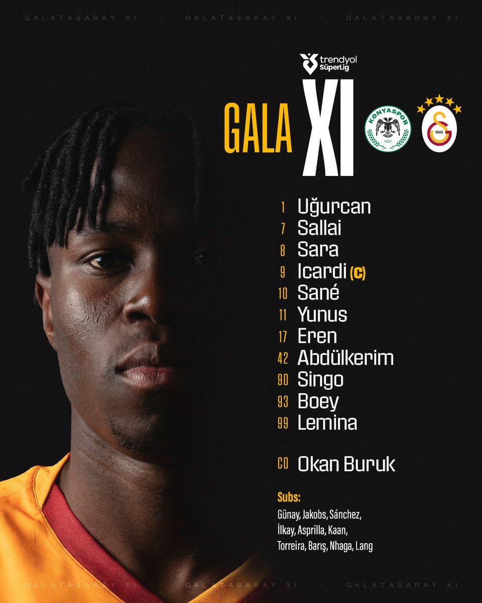 Victor Osimhen 🇳🇬 not in the squad for Galatasaray today. ❌

#osimhen #football #RISERCONCERTD2
#mynameisnanon #galatasary