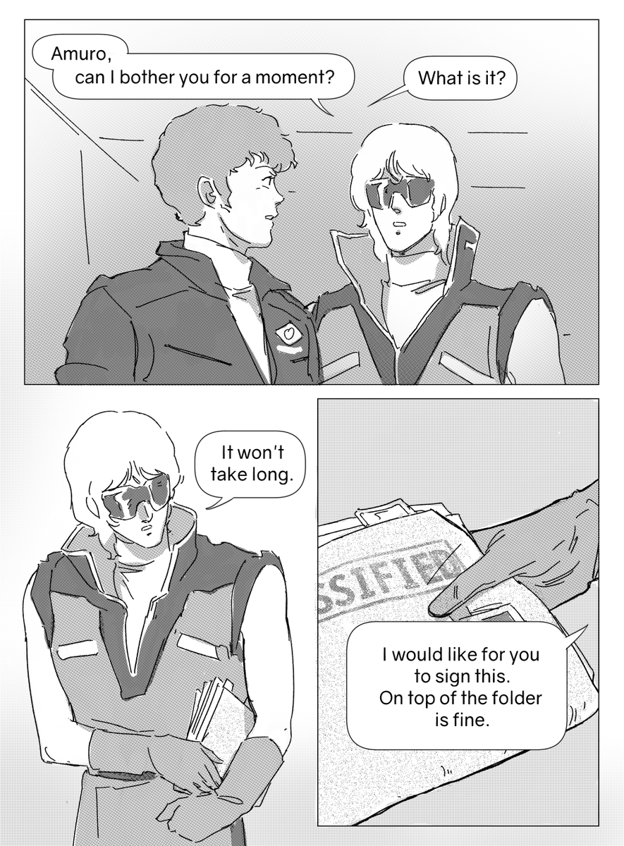 esshemasha's tweet photo. char and amuro comic https://t.co/eAqdQimPjf