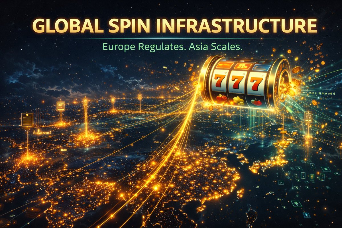 1/5
Slots aren’t national.
They’re global infrastructure.

2020 → ~$75B
2026 → ~$130B+

Europe scaled regulation.
Asia scaled volume.
Mobile scaled everything.

Slots quietly power the industry. 🎰

#Slots #iGaming #GlobalGaming