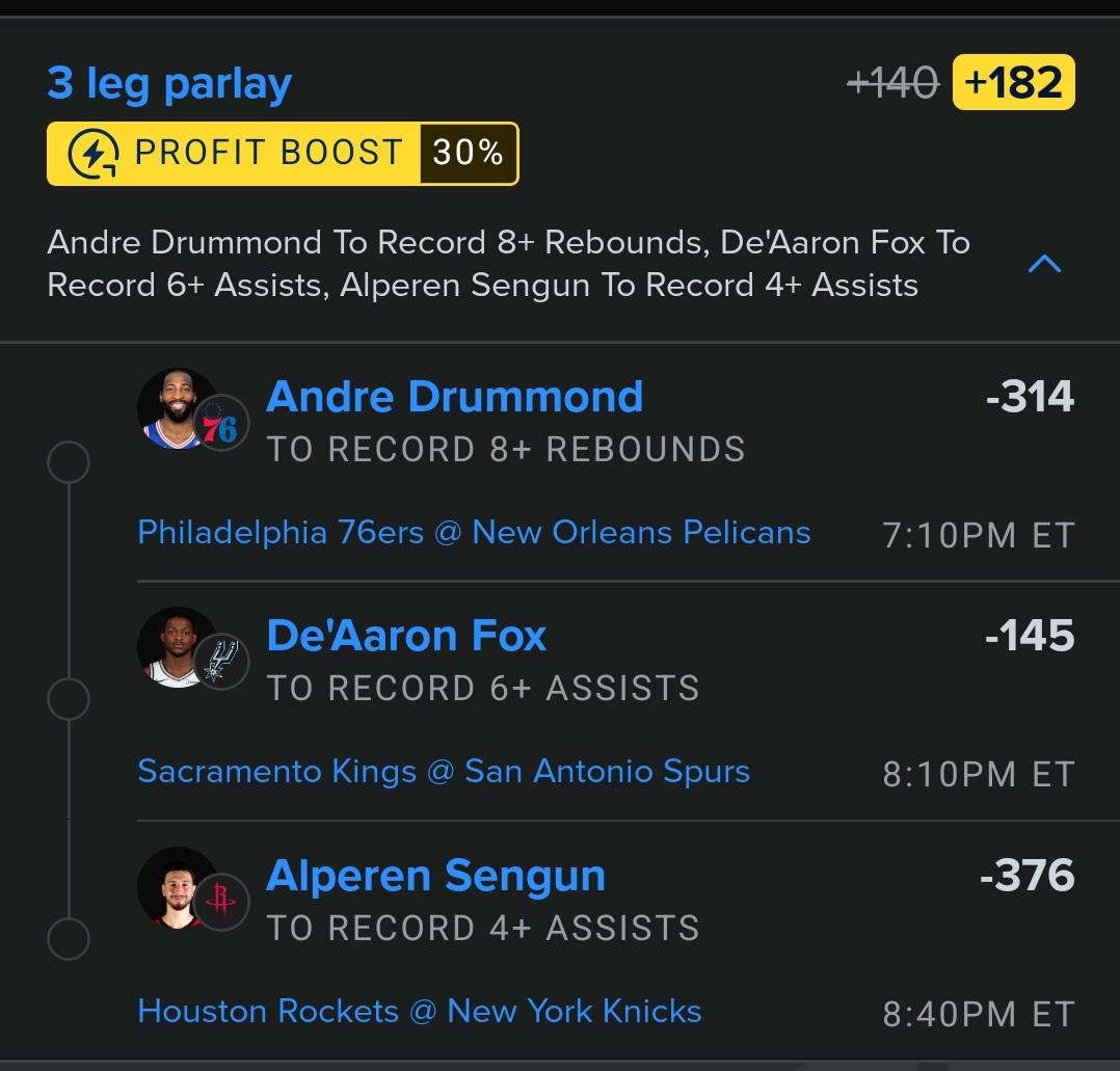 RTeacherBets's tweet photo. NBA parlay boost on fanduel 🏀 https://t.co/GIsimQmQzT