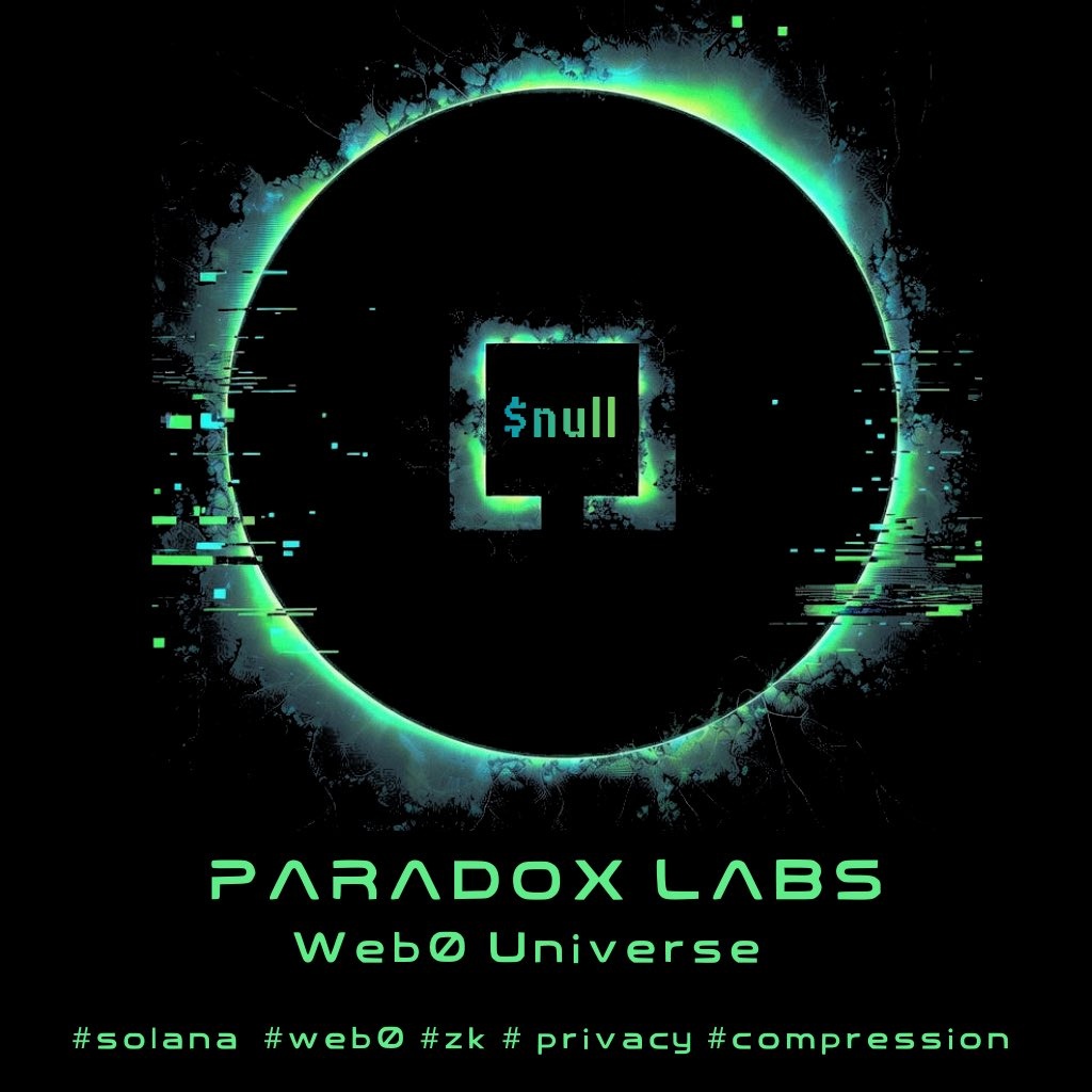 $NULL heating up FAST 🔥  
Compression app LIVE on Solana dApp Store &amp; Google Play → devs using it now 💎  
Dark Null ZK privacy crushing devnet (32 receipts → tiny 1230B tx) 🎯  
Nulla AI profits @Paradox_Labs 💚

CA: 8EeDdvCRmFAzVD4takkBrNNwkeUTUQh4MscRK5Fzpump