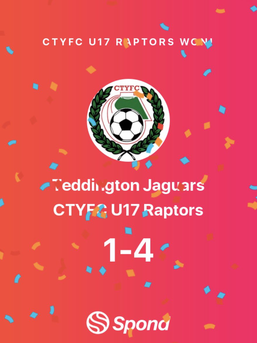 CTYFC Raptors U17 2025/26 tweet media