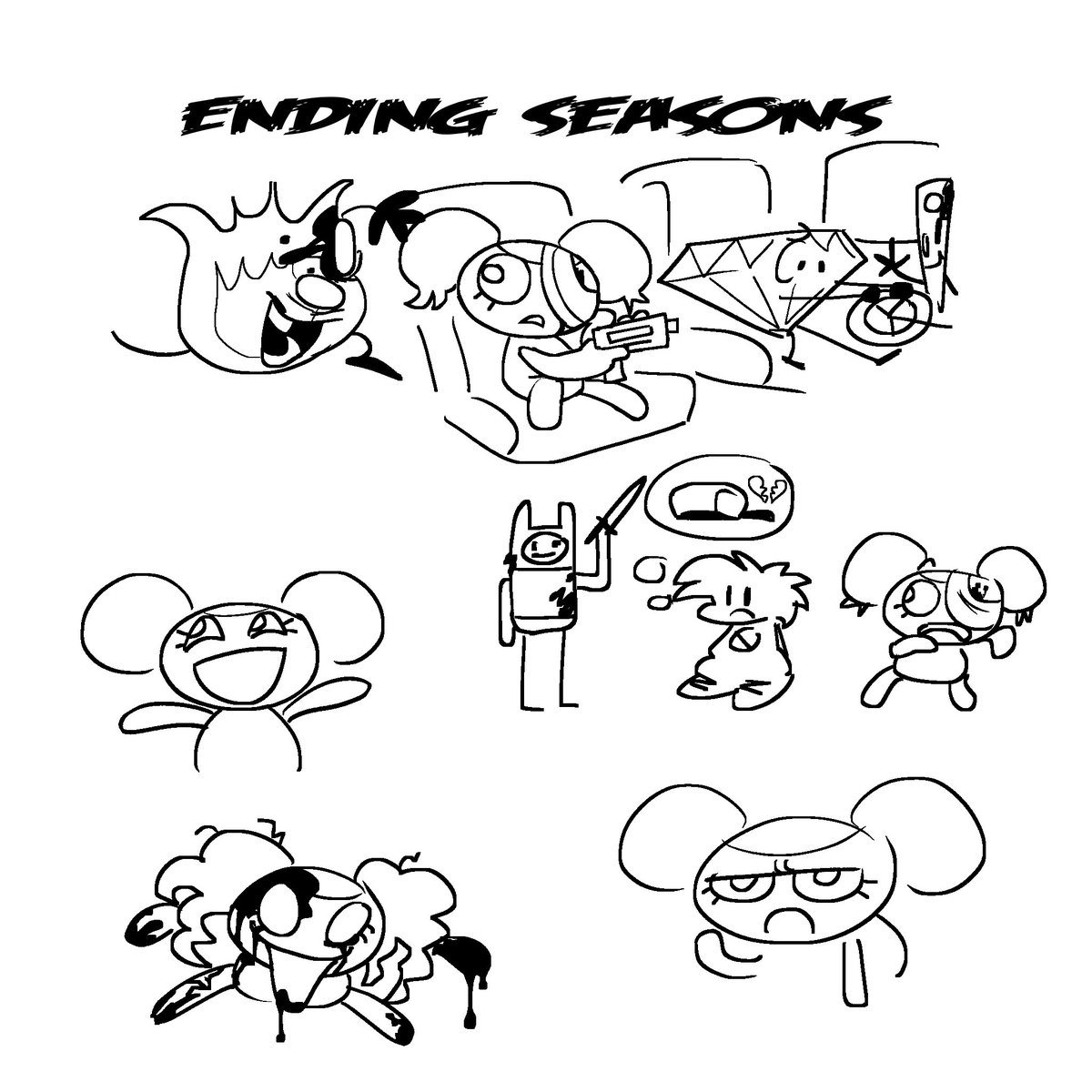 michalrey7694's tweet image. We still talk about you,,,..,, #pibby …..,,,..,,