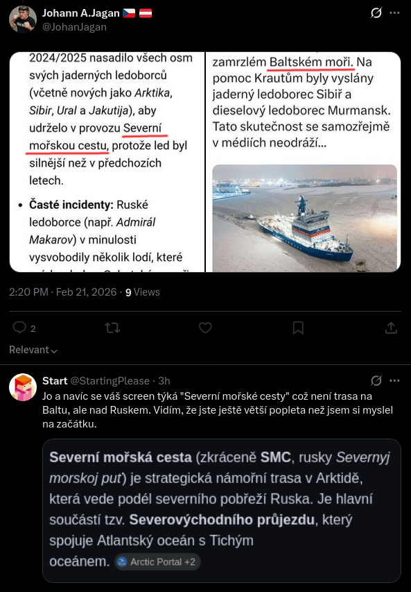 StartingPlease's tweet image. Myslel jsem to s Johanem dobře. Chtěl jsem mu do jeho ruské propagandy vnést trochu zeměpisu. Místo pochvaly mi dal blok. Nevděčnej svět 🤣