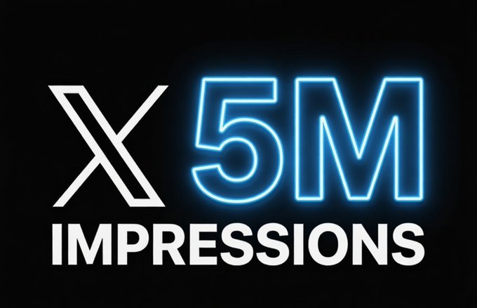 If you need 5M impression now 

Say Need

We will try to Boost you.