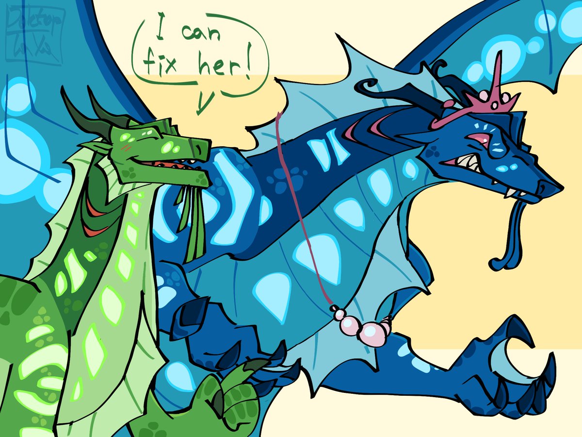 Gill and Coral #wingsoffire