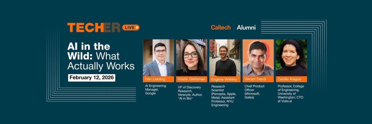 Caltech Alumni Association tweet media