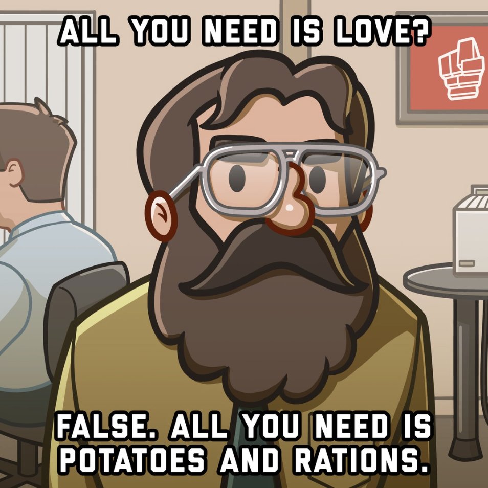 Stay focused, Comrades. As the month of love continues, let's not forget that potatoes >>>>>>> love 🥔 

#valentinesday #valentinesday2026 #valentines