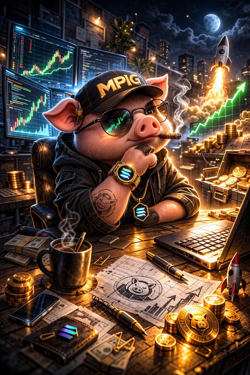 Dev just added 1.5 SOL to $MPIG 🐷

No rush.
No noise.
Just steady build.

Bonding moving forward.
Road to 30% next 🚀

Still early.

#MPIG #Solana