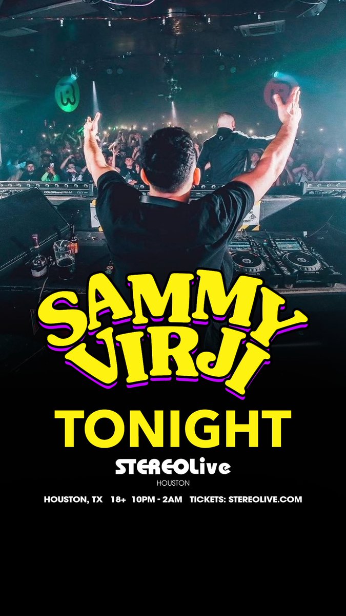 Stereo Live Houston tweet media