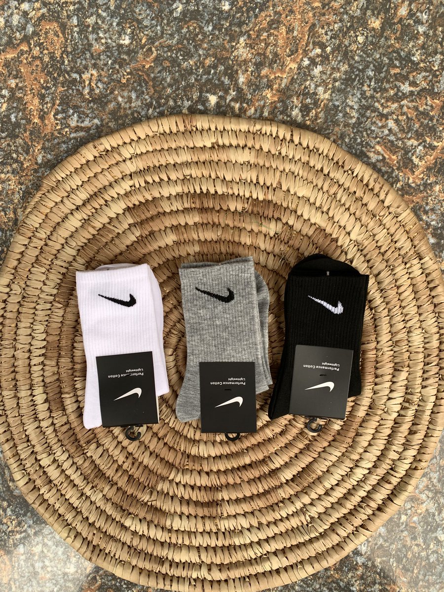 CREW SOCKS. 🤍

🏷️4,000. 

send a dm to order!