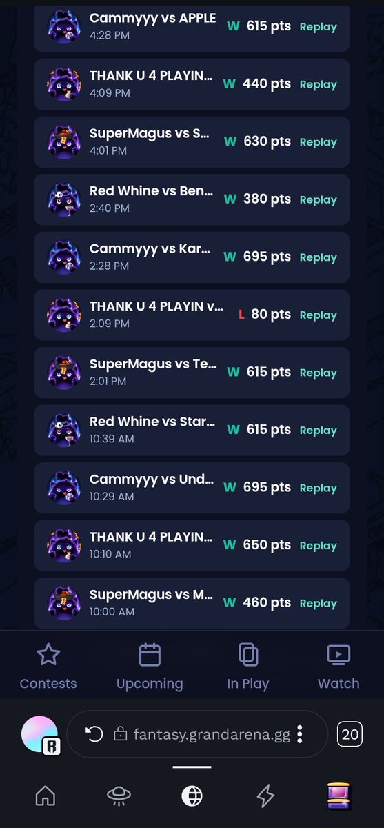 Should I be tired of winning🌚