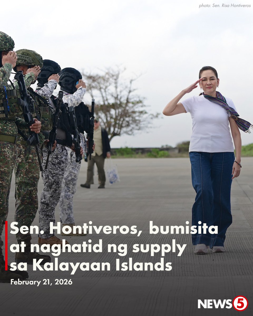 Ah yes. The Kalayaan runway….. So now Risa is cosplaying Commander-in-Chief? Seriously??

Saluting troops as if reviewing the Armed Forces on Independence Day — when you’re NOT the Commander-in-Chief — is peak political theater.

Under military customs and courtesies, any
