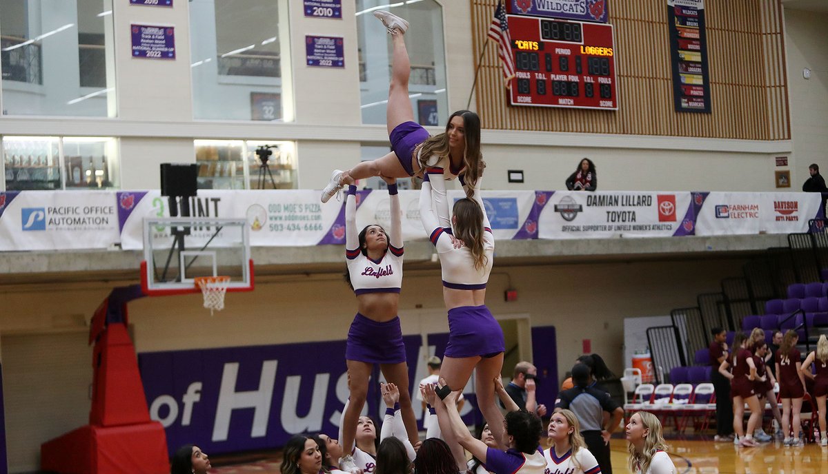 Linfield University tweet media