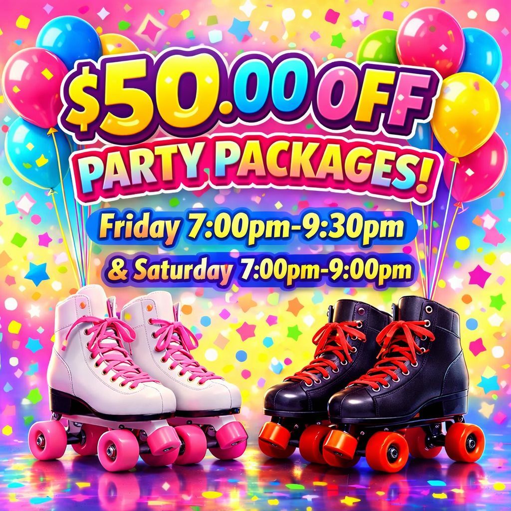 #GreatSkate #StPeters #RollerSkate #SkateWithUs #PublicSkate #ThingsToDoInSTL #STL #Birthday #BirthdayParty #Party