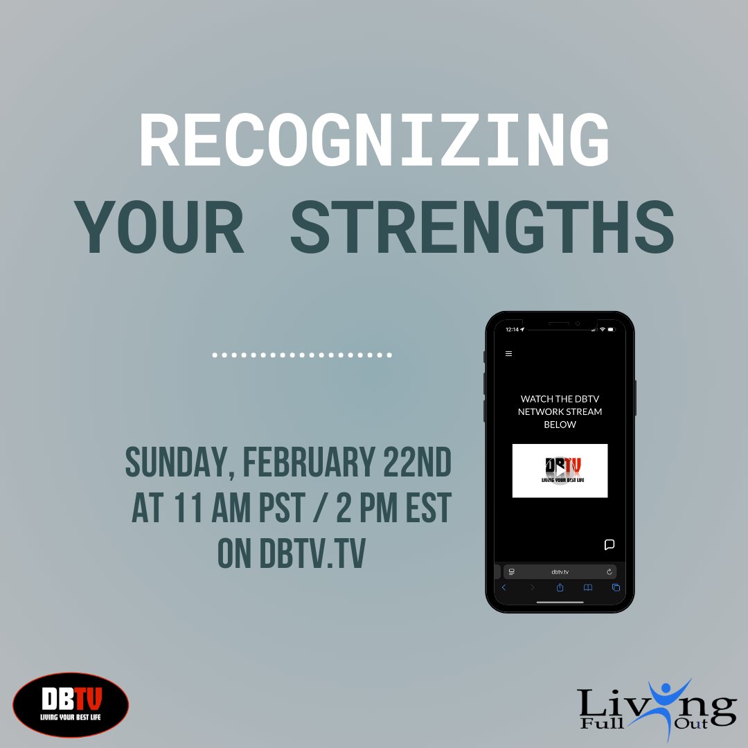 NancySolari's tweet image. Airing Sunday, Feb 22nd at 11 AM PST / 2 PM EST on #DBTV, #NancySolari shares the story of former athlete #ShelbyEstocado, whose life changed at age 23 during a #snowboarding accident. Hear how she learned to recognize her strengths on dbtv.tv #LivingFullOut
