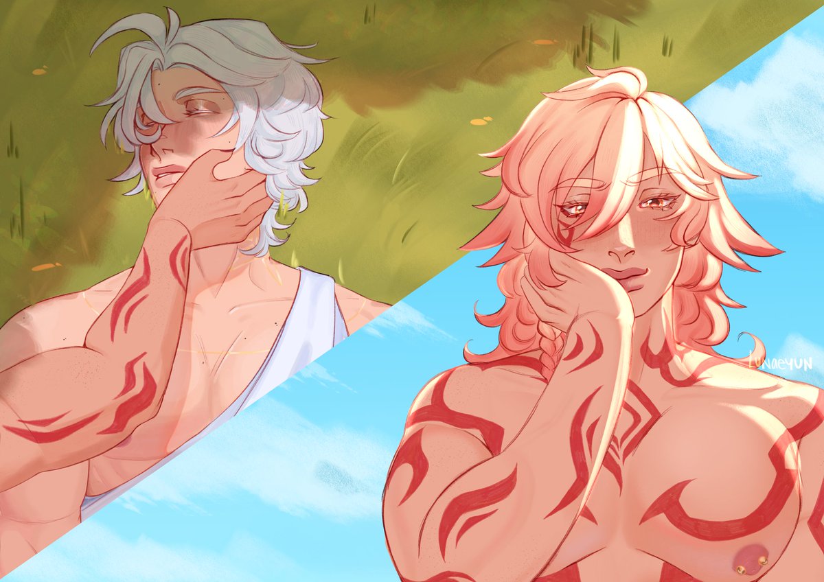 Day 1: Yearning
"Phainon of Aedes Elysiae... What a beautiful name" ☀️🍷
#ValenphaisDei #phaidei