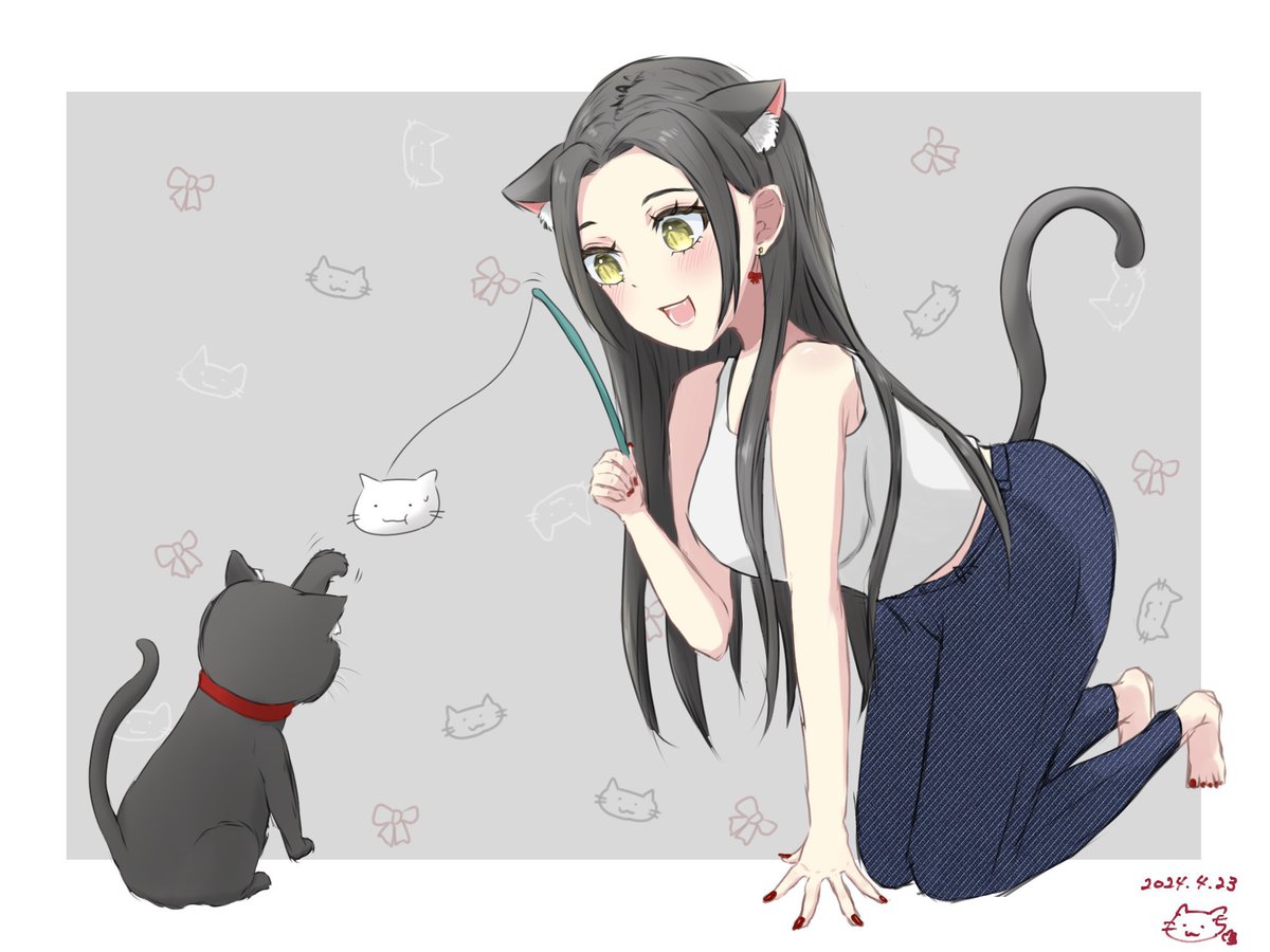 おはょ☀️ ねこの日🐈‍⬛ にゃ🐾