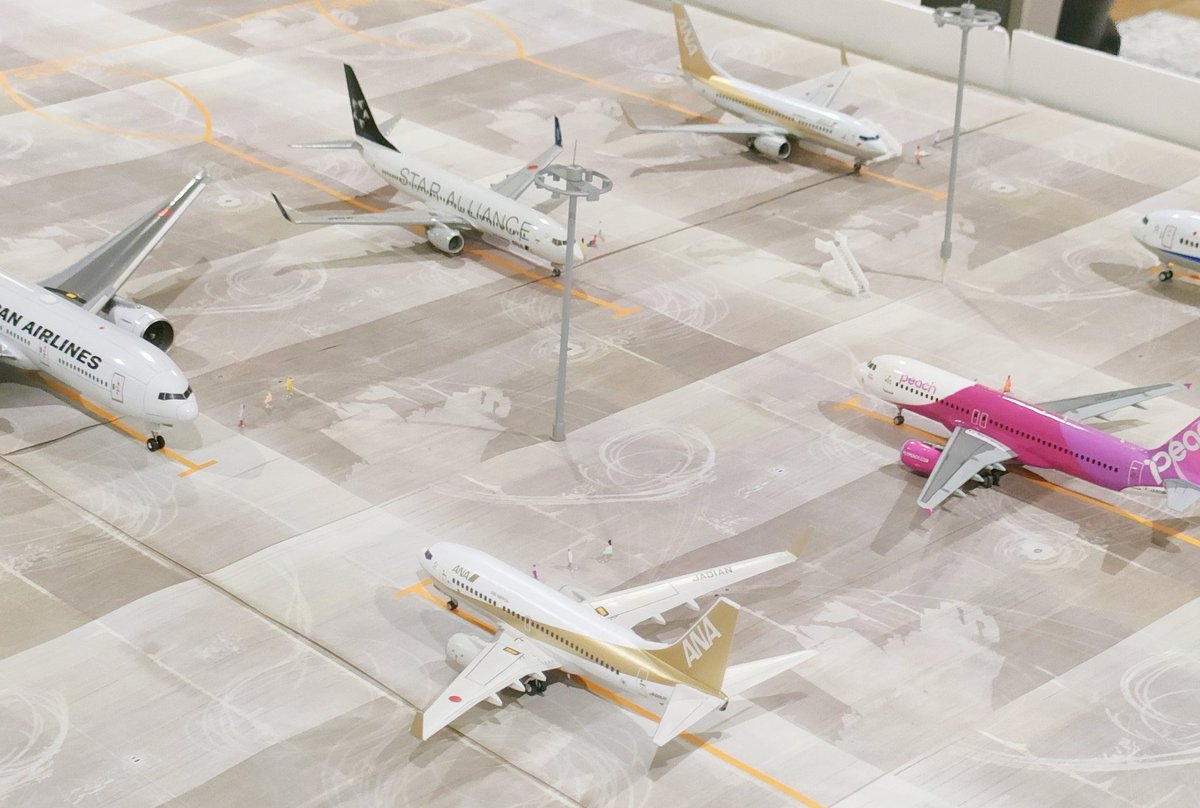 旅客機プラモフェス tweet media